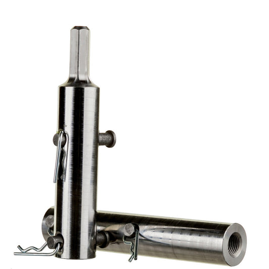 Adaptador de barrena de tubo roscado ADT-T para Power Planter
