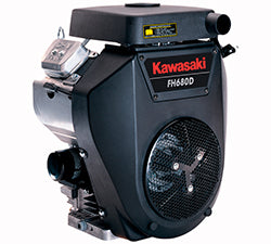 Motor Kawasaki FH680D-JS08S Eje horizontal 1-1/8" X 3-15/16" Arranque eléctrico 19 HP
