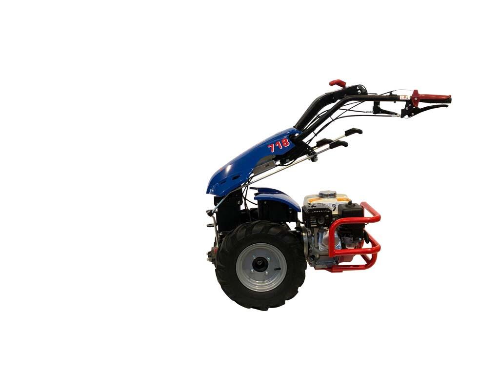 Arranque de retroceso del tractor BCS America modelo 718