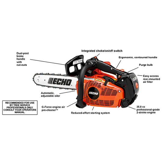 Echo CS-355T Top Handle Chainsaw