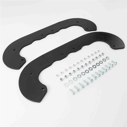 Henry's H5003508 Paddle 2-PC Set with Hardware Rubber 21 In.