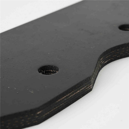 Henry's H5003508 Paddle 2-PC Set with Hardware Rubber 21 In.