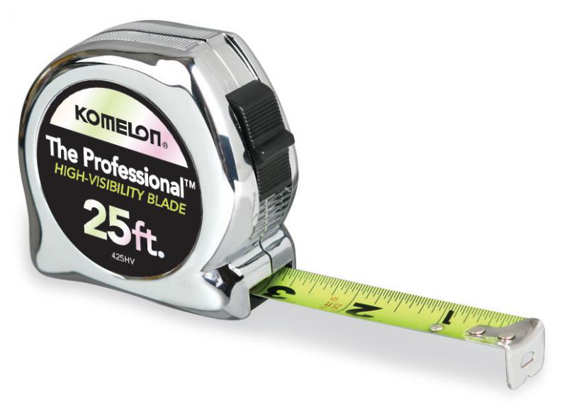 Komelon 425HV The Professional 25ft. Tape Measure