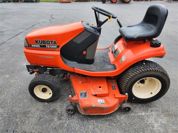 Kubota riding lawn cheap mower