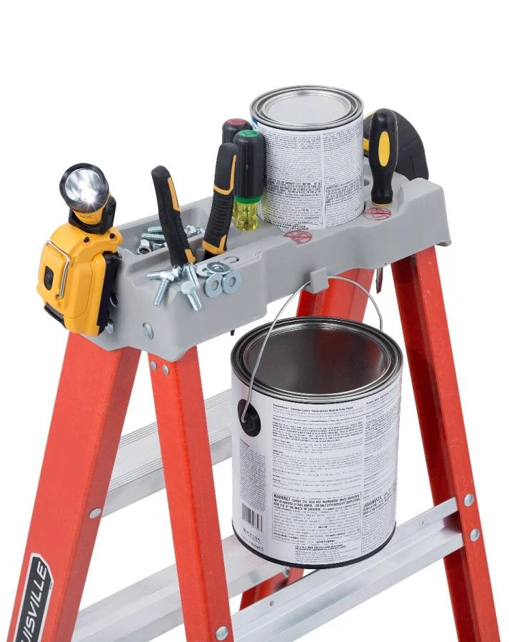 Louisville Ladder 6 Ft. Fiberglass Step Ladder, Type IA, 300 Lb. Rated