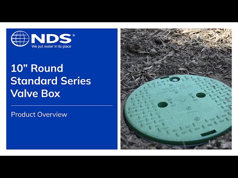 NDS 111BC 10 in. Round Standard Series Valve Box & Cover