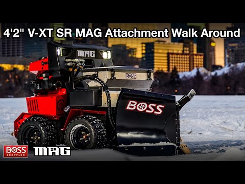 Boss SR MAG SNR24023 XT V-Plow 4 Ft. 2 In.