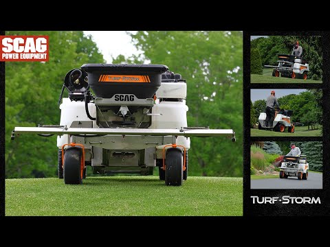 Scag Turf Storm Stand-On Spreader Sprayer