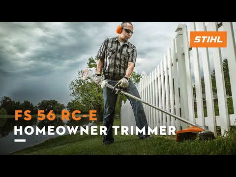 Stihl FS 56 RC-E Straight Shaft Line Trimmer — Russo Power Equipment
