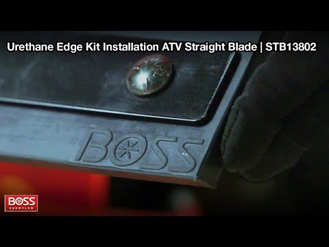Boss STB13802 4' ATV Urethane Cutting Edge Kit