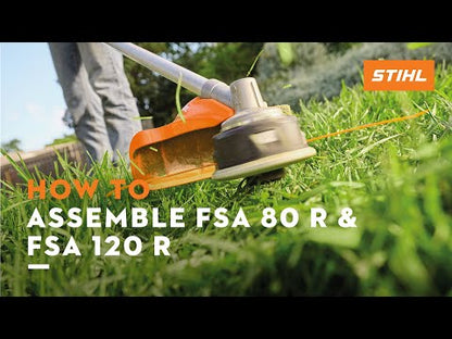 Desbrozadora de batería Stihl FSA 80 R con batería AK20 y cargador AL101