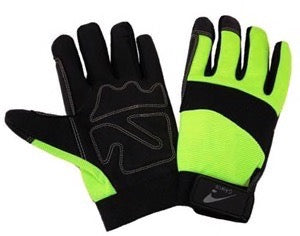 Seattle Glove Hi-Vis Green Mechanics Gloves