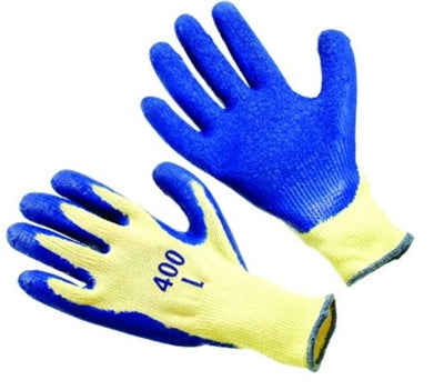 Guantes Seattle Glove con palma recubierta de látex azul