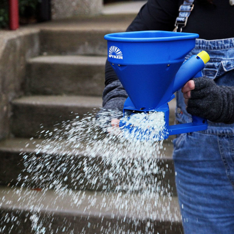 Spyker Spreaders HHS100 Esparcidor de sal portátil 