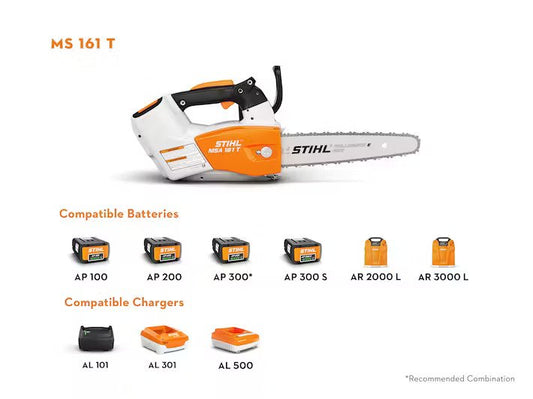 Motosierra a batería Stihl MSA 161 T