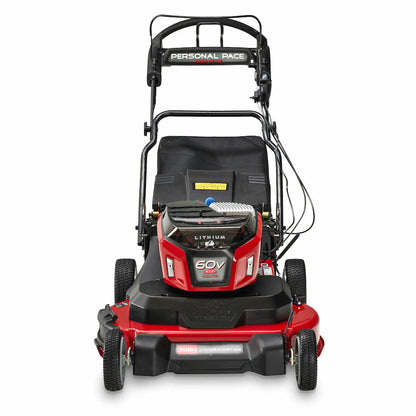 Cortacésped Toro 21491 eTimeMaster de 60 V con batería y 30 pulgadas de ancho de corte