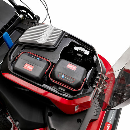 Cortacésped Toro 21491 eTimeMaster de 60 V con batería y 30 pulgadas de ancho de corte