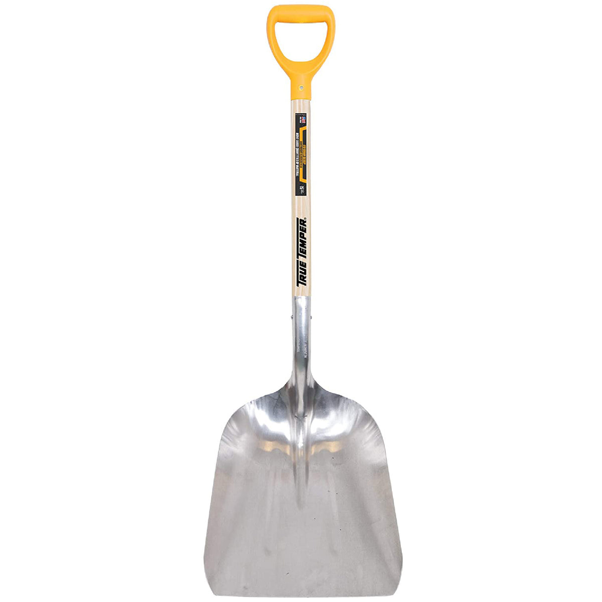 Pala de aluminio True Temper con mango de madera dura