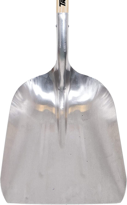 True Temper Aluminum Scoop w/ Hardwood Handle