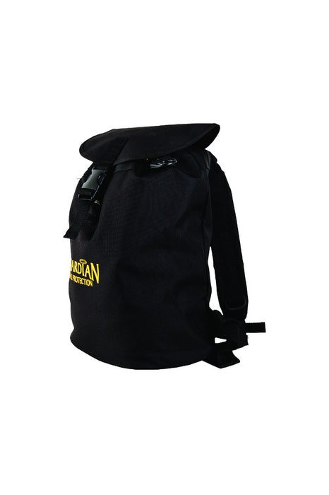 Guardian Fall Protection 00768 Ultra Sack Small Black Canvas Backpack