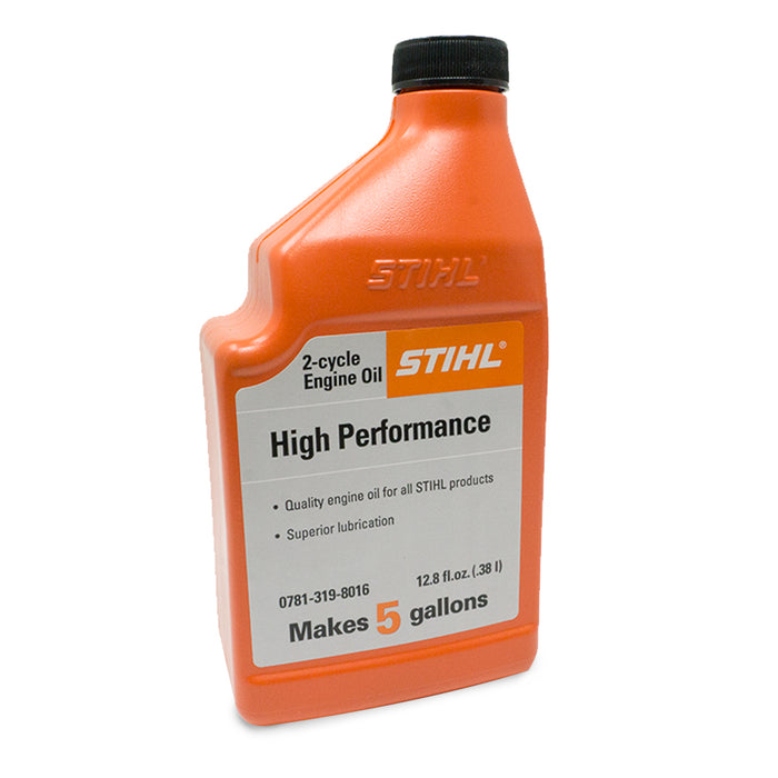 Stihl 0781 319 8010 Aceite de motor de 2 tiempos de alto rendimiento 12,8 oz.