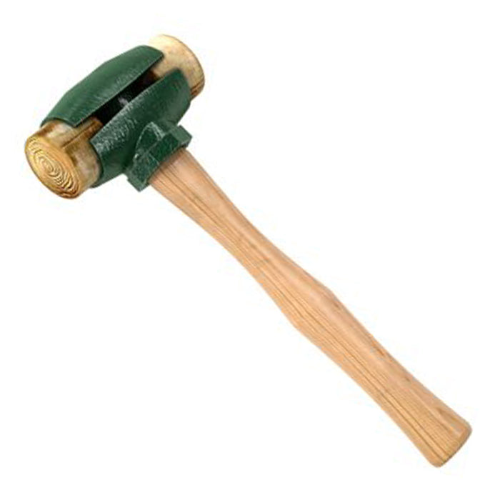 Garland 11-363 Rawhide Face Mallet - 2 3/4 lb with Wood Handle