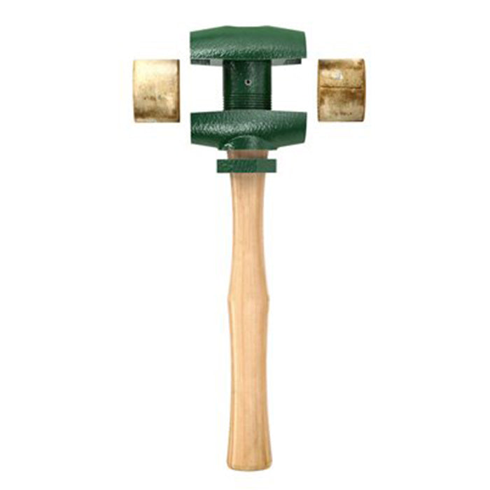 Garland 11-363 Rawhide Face Mallet - 2 3/4 lb with Wood Handle