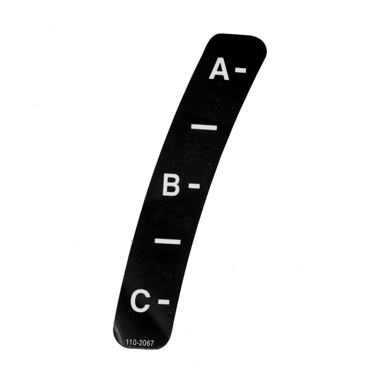 Toro 110-2067 DECAL-SETTING, BAFFLE