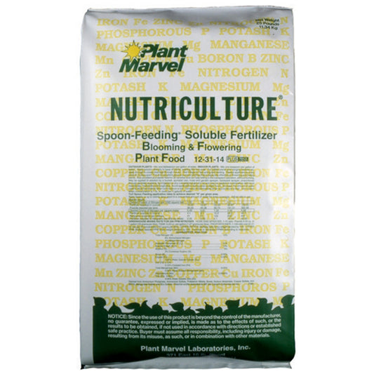 Plant Marvel 12-31-14 Fertilizante soluble en agua