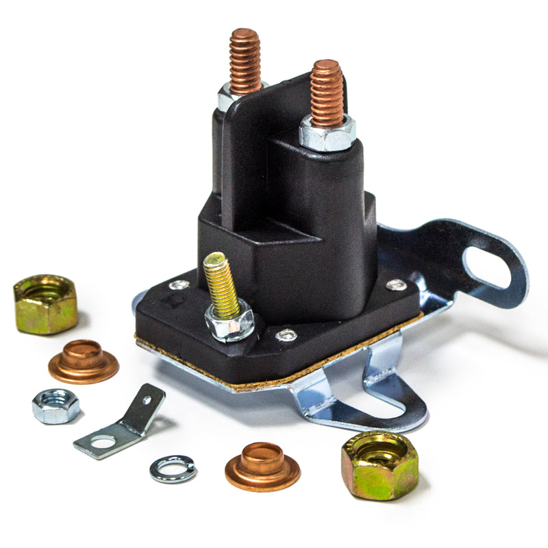 Solenoide de 3 postes para tractor de césped compatible con 7701100MA 7769224MA 94613MA 9924285 110832X