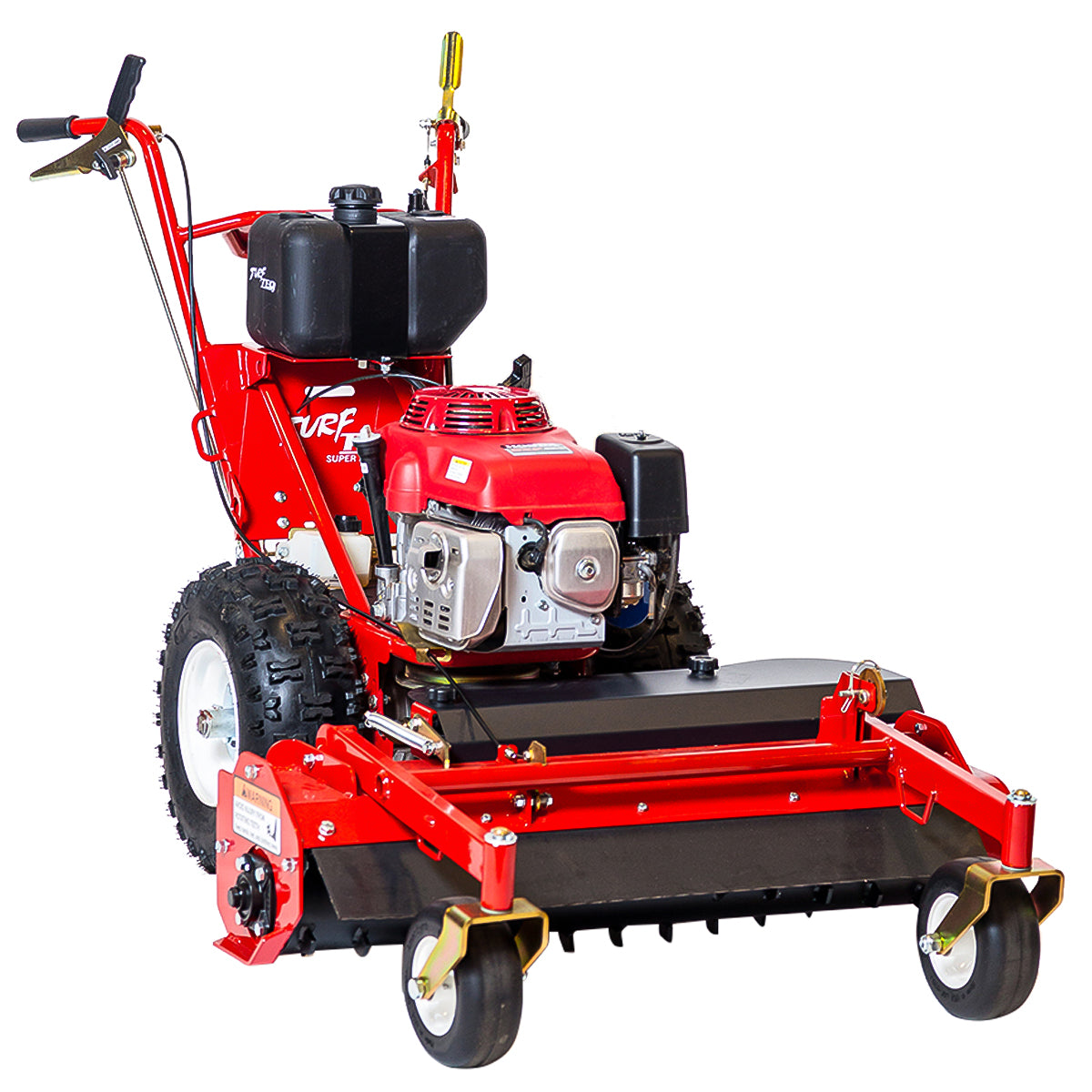 Turf Teq 36 In. Power Rake with Carbide Tip Drum 13HP Honda Engine ...