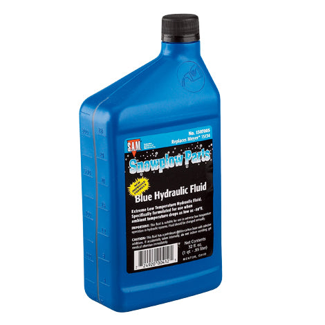 Buyers 1307005 Low-Temperature Blue Hydraulic Fluid 1 Qt.