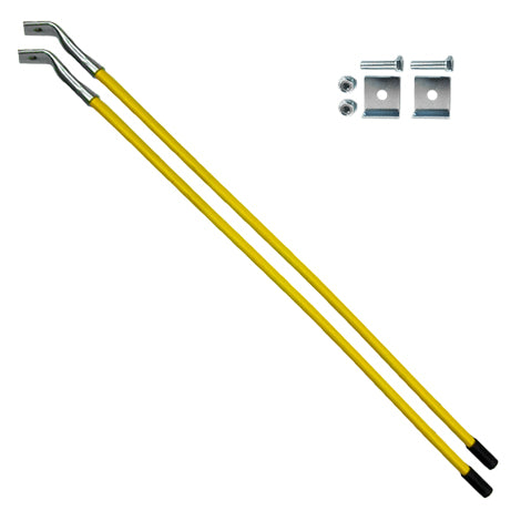 Buyers 1308005 26" Yellow Snow Plow Blade Guide Set with Hardware