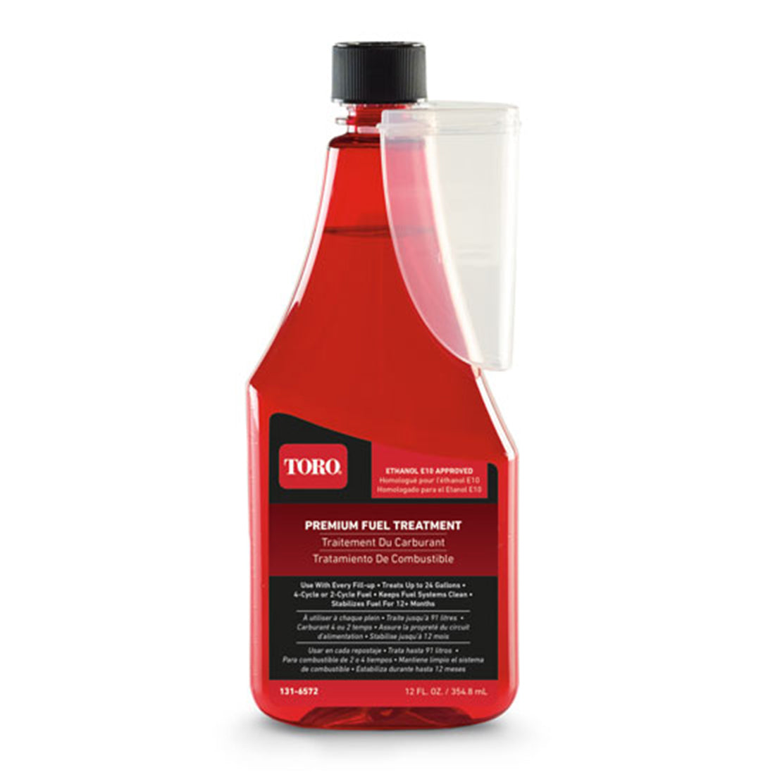 Tratamiento de combustible premium Toro 131-6572 12 oz.