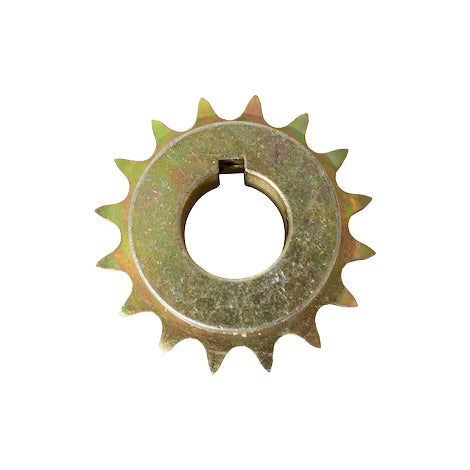 Buyers 1410702 1" 16-Tooth Yellow Zinc Gearbox Sprocket with Set Screws for #40 Chain