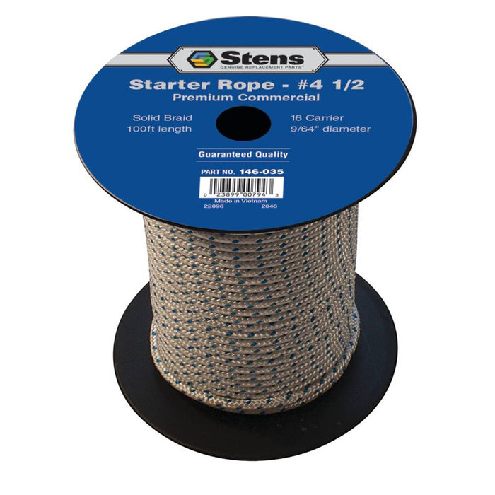 Stens 146-035 Solid Braid 100 Ft. Starter Rope #4 1/2