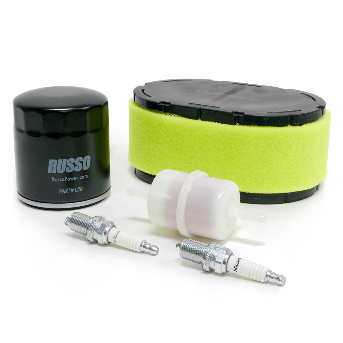 Kit de filtros de mantenimiento y bujías para motor Kohler Confidant 19-25 7000 Series 20-26