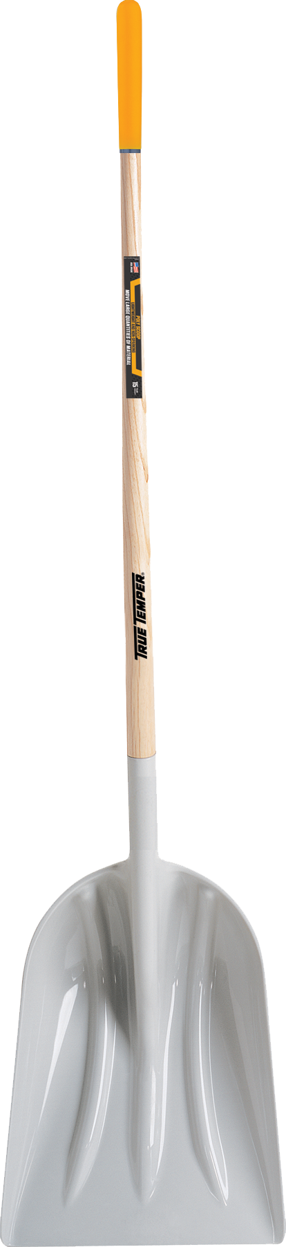 Pala de polietileno True Temper 1680100 n.° 12 con mango de 48 pulgadas