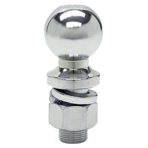Buyers 1802007 2" Chrome Hitch Ball with 1" Shank