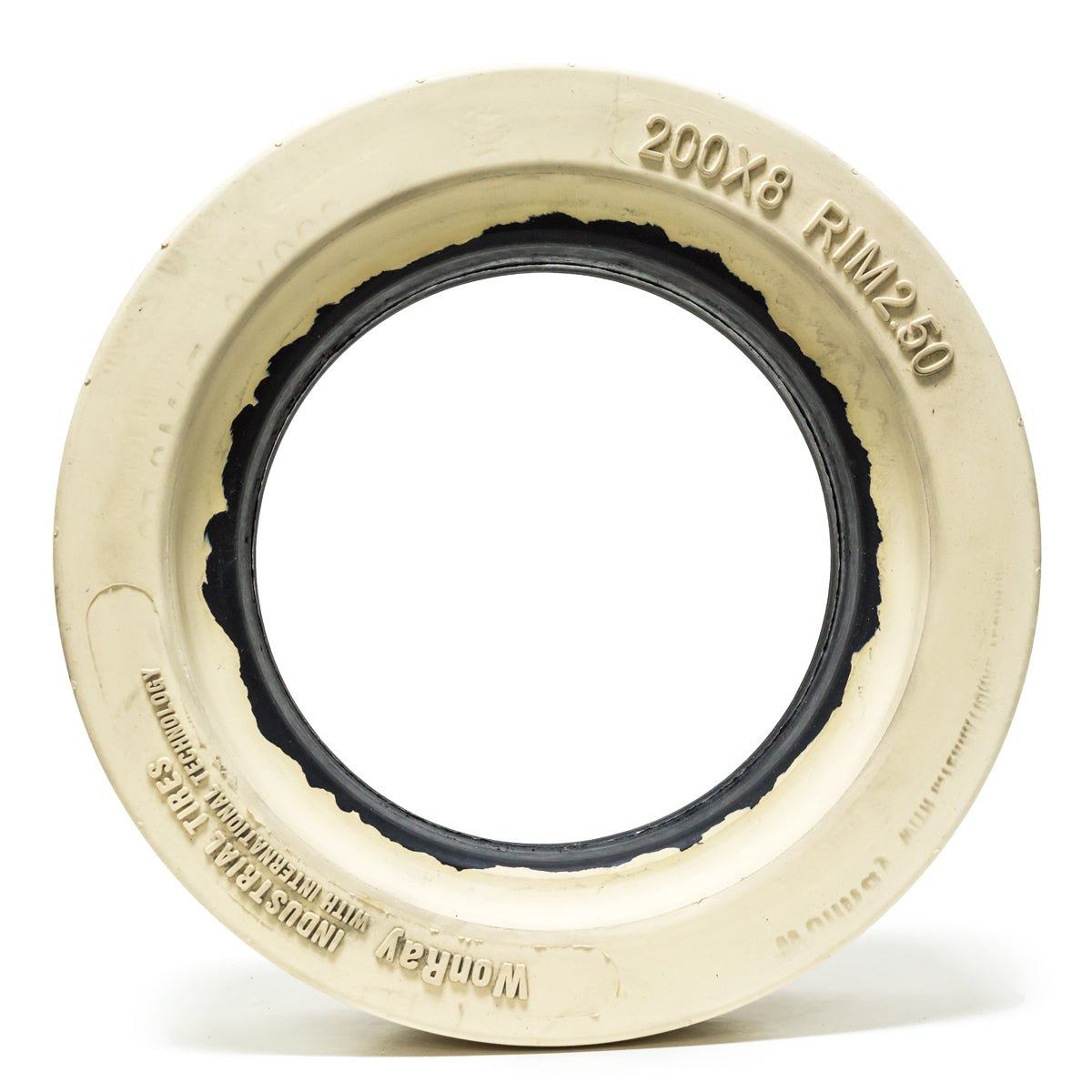 Rueda antihuellas 200X8, llanta 2X8, 2.5 para Skyjack 112604