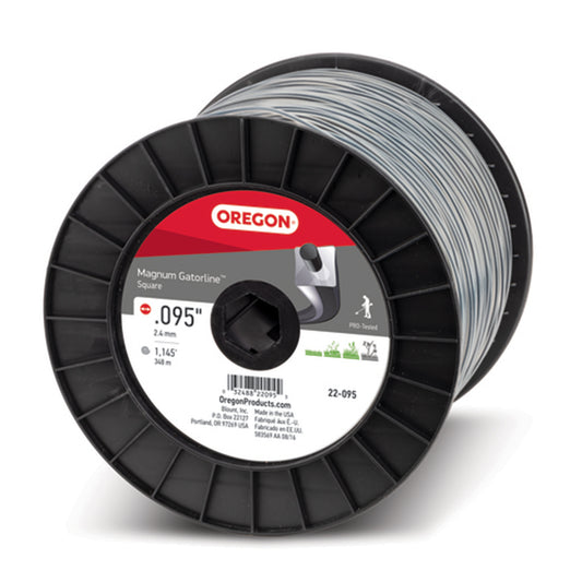 Oregon 22-095 Gatorline Magnum Square .095 Trimmer Line