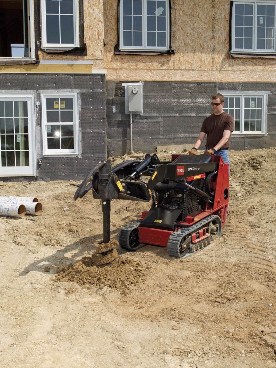 Toro Dingo 18 pulgadas. Accesorio de broca de barrena