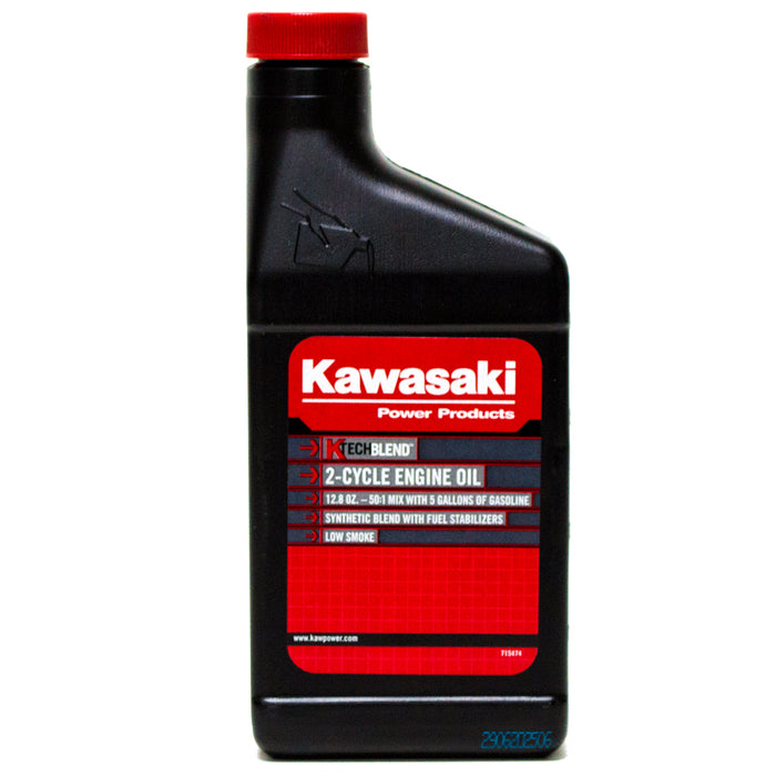 24PK Kawasaki 99969-6085 Aceite de motor de 2 ciclos y 5 galones, 12,8 oz.