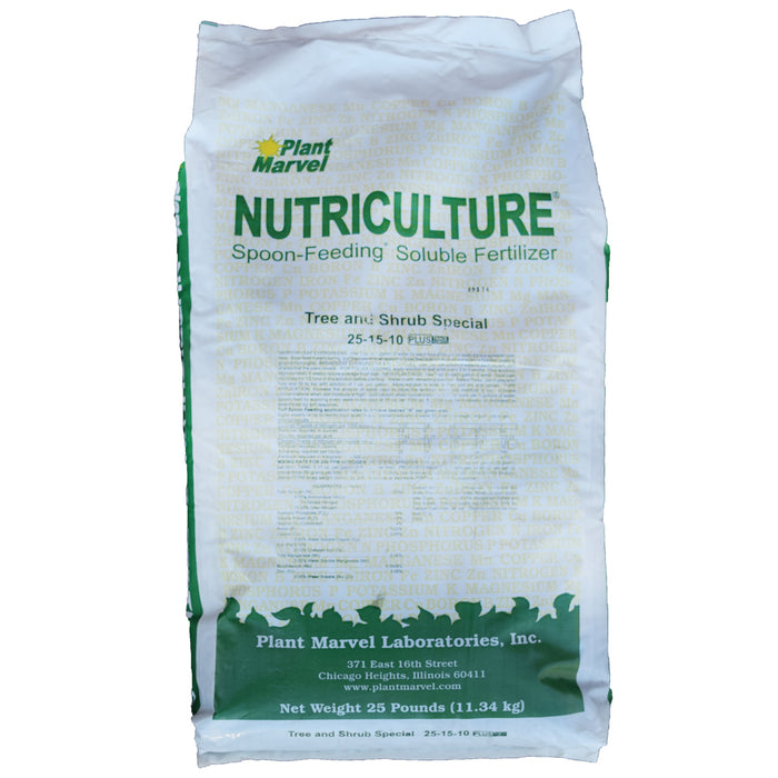 Plant Marvel 25-15-10 Fertilizante soluble en agua