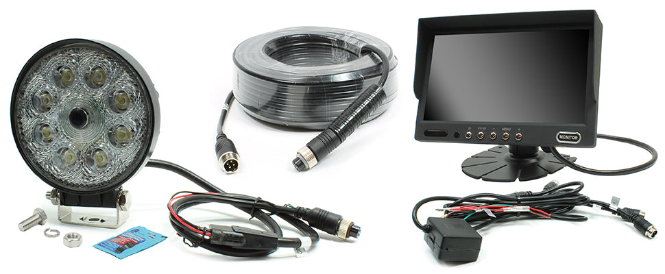 VSM 250-8220-SUL LED Work Lamps with Integrated Camera