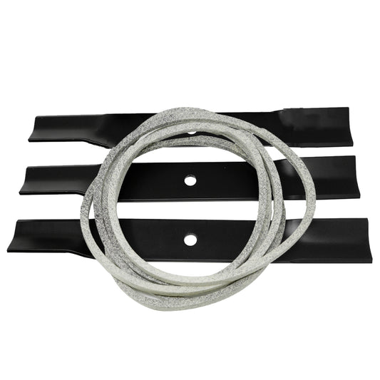 Belt High Lift Blade Kit for Toro TimeCutter 50 Inch Deck SS5000 SS5060 119-8820 110-6837-03 112-9759-03