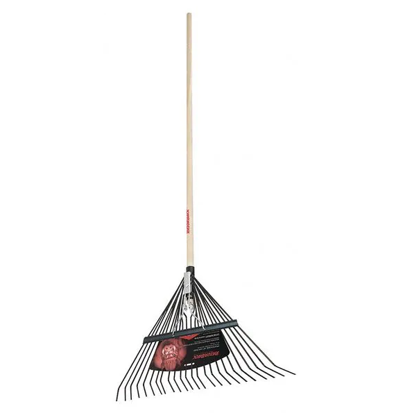 Razor Back 2911200 Steel Leaf Rake 24 Tine 54