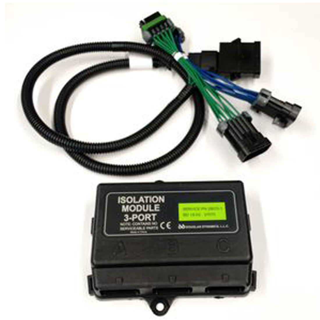 SnowEx 29760-2 Kit de módulo de aislamiento con adaptador de arnés de 10 pines Caja de módulo de 3 puertos