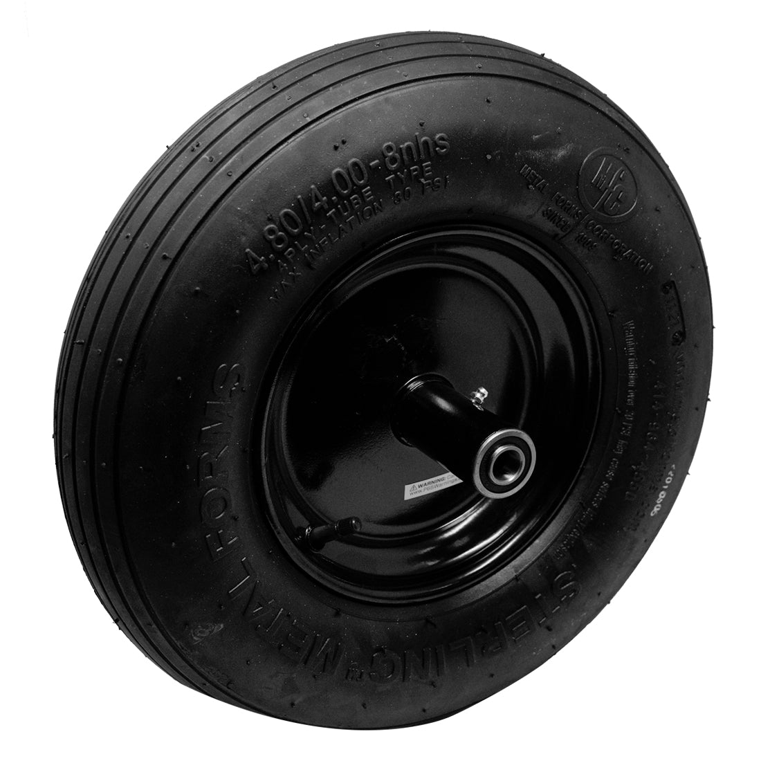 Sterling Pnuematic Tire Assembly 4-Ply with Rim