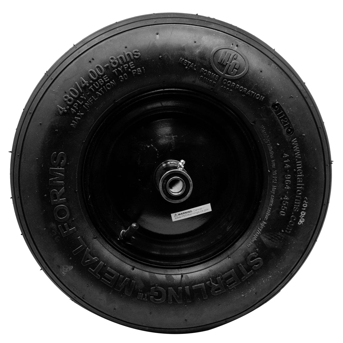 Sterling Pnuematic Tire Assembly 4-Ply with Rim
